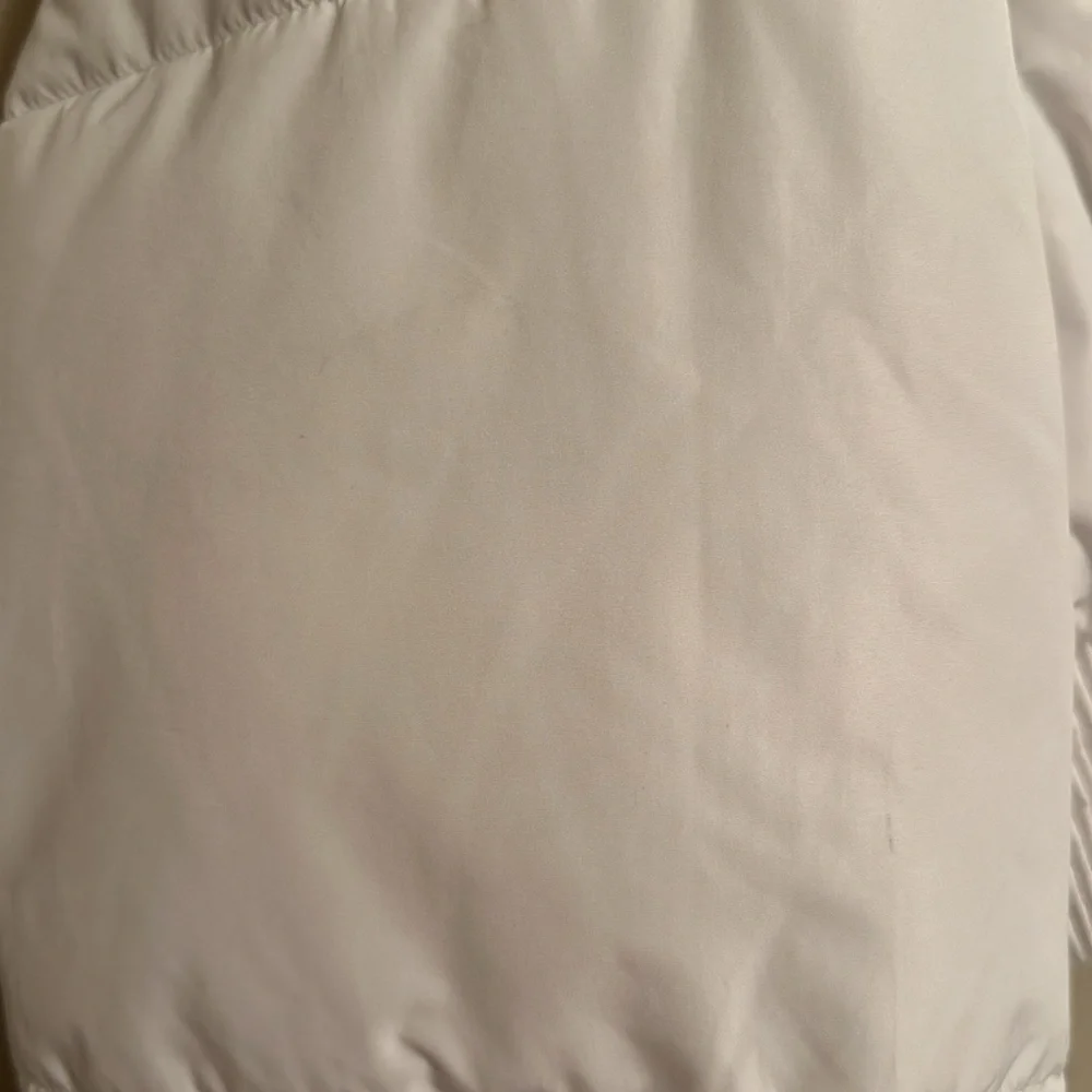 Zara Water And Wind Protection Cropped Puffer Anorak White Crop Jacket Small - Picture 12 of 12